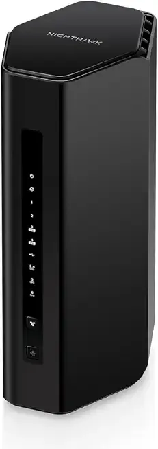 NETGEAR Nighthawk Dual-Band WiFi 7 Router (RS200) Router Only– BE6500 Wireless Speed (up to 6.5 Gbps) - Covers up to 2,500 sq. ft., 80 Devices – 2.5 Gig Internet Port - Free Expert Help