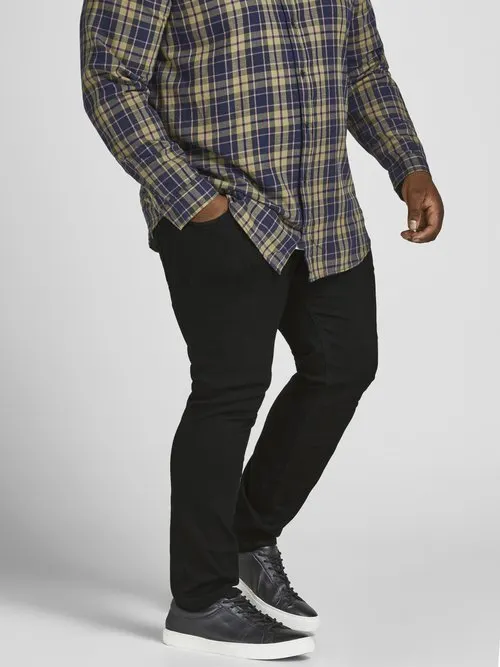 JJITIM - Jeans relaxed fit - black denim