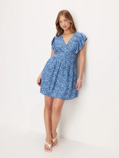 Mia Short Sleeve Mini Dress