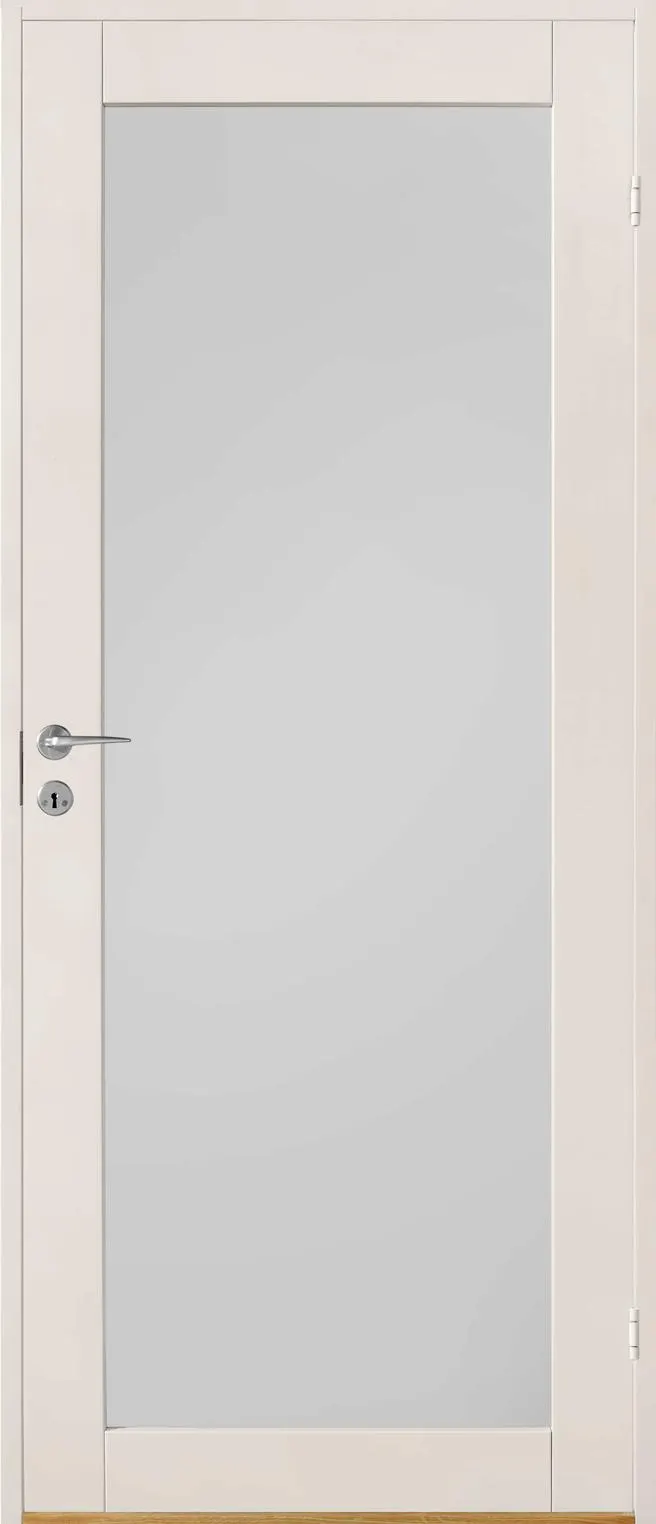 DØR ID FUNKIS GLASS 90X200 HVIT