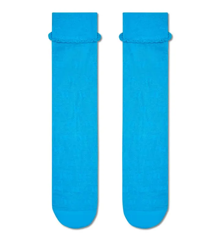 H Monogram Tall Crew Sock