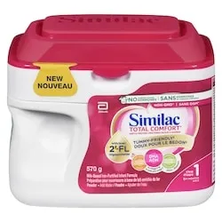 Total Comfort Baby Formula, Powder, 0+ Months, Pink