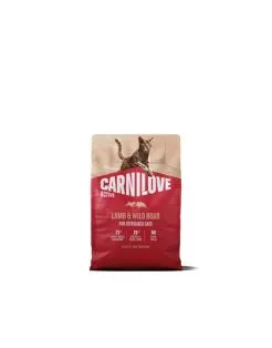 Carnilove Active Cat Adult Lam&Wild Zwijn - Kattenvoer
