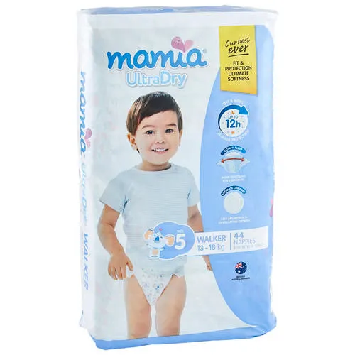Size 5 Nappies 13-18kg 44 Pack
