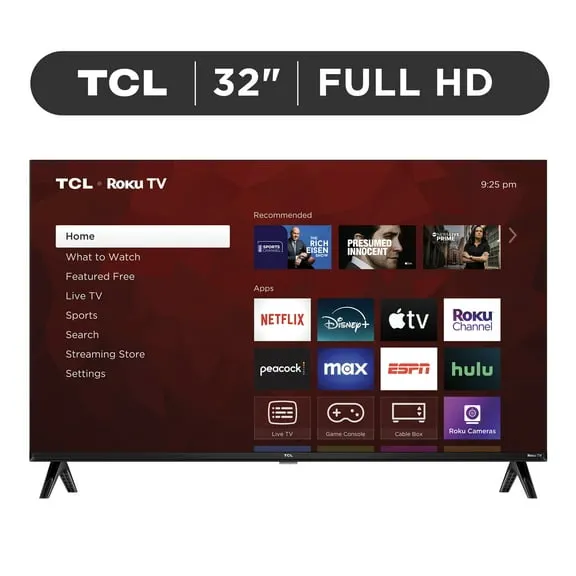 TCL 32S357 32 inch Class S3 1080p FHD LED HDR Smart TV