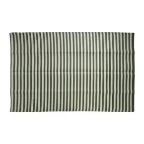 Buitenkleed streep - groen - 200x300 cm