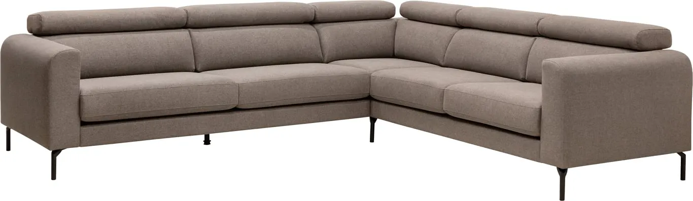 Capri hjørnesofa Stoff Austin 4 Stone