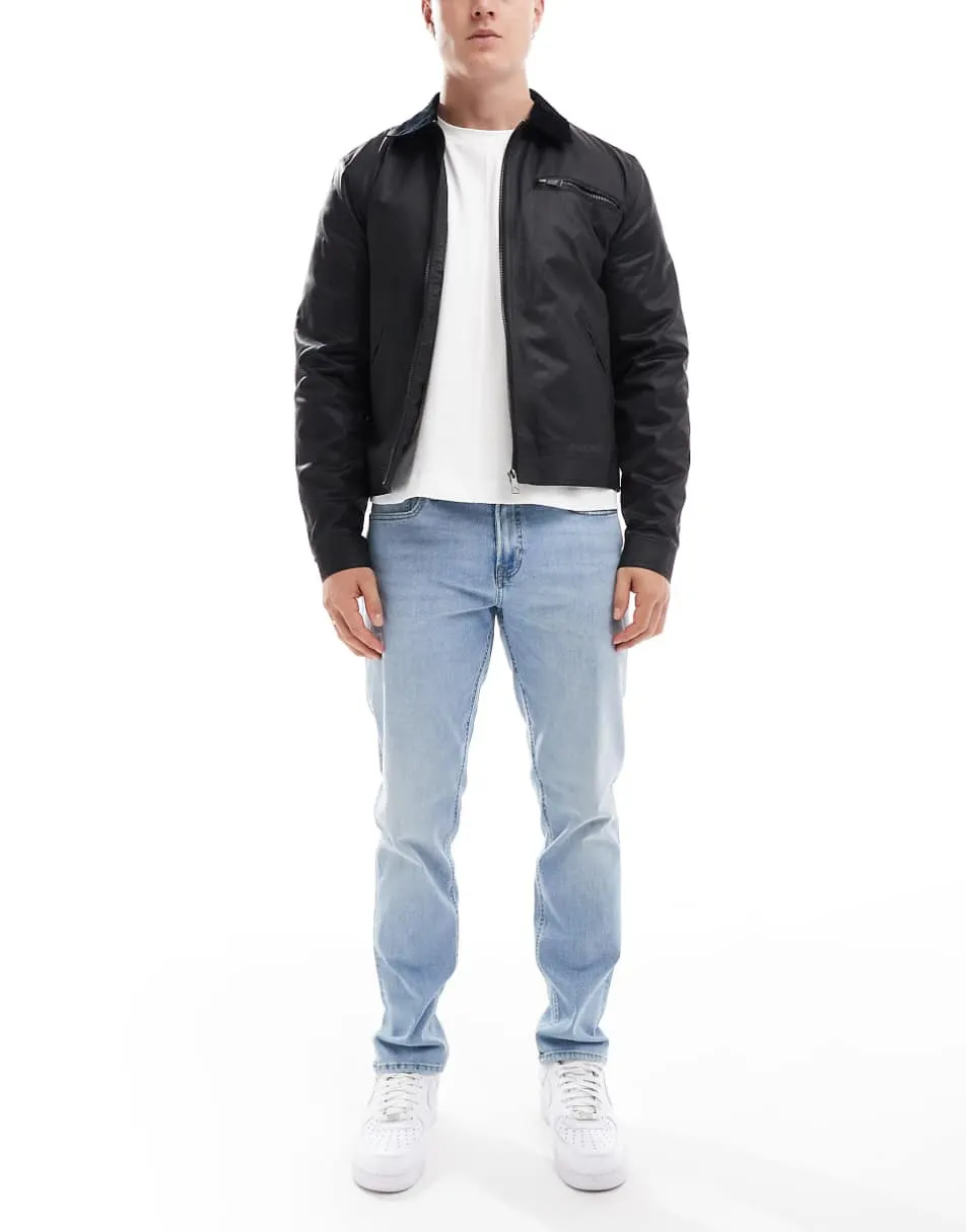 JJ Rebel Adam tapered jeans in light blue