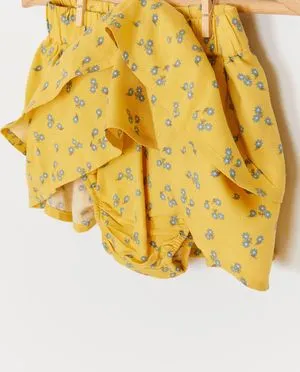 Rok met bloemenprint