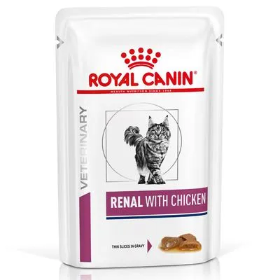 Royal Canin Veterinary Renal en sauce poulet pour chat