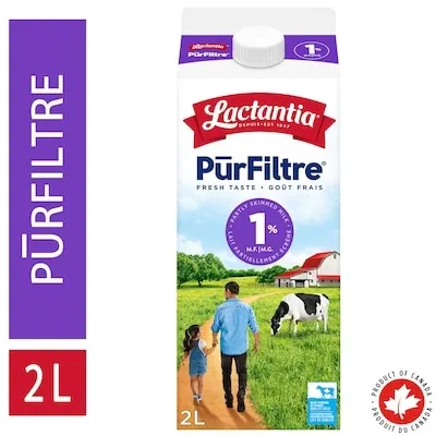 Purfiltre Partially Skimmed Milk 1%