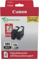 PG-595/CL-586 Photo Value Pack Tinte 4-farbig