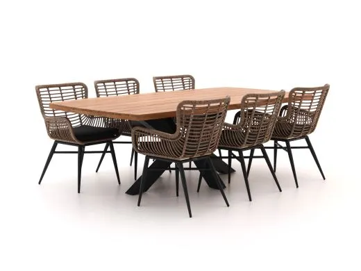 Intenso Asti/Induno Deens Ovaal 240cm dining tuinset 7-delig