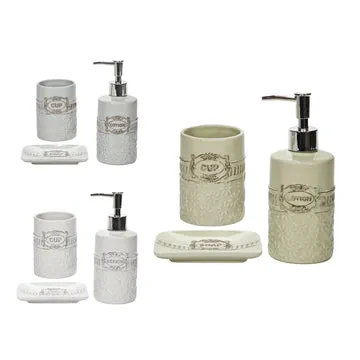 Set Bagno 3 Pezzi in Ceramica