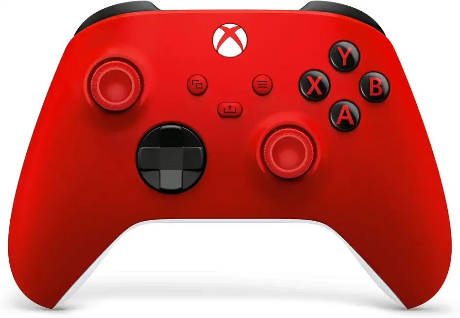 XBOX Wireless Gaming Controller | Pulse Red | Consoles, PCs, TVs, mobile, and more | Textured Grip | Wireless, Bluetooth, USB-C Connectivity