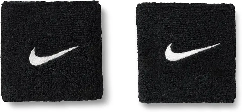 Nike Unisex Adult Swoosh Classic Wristband 2 Pack