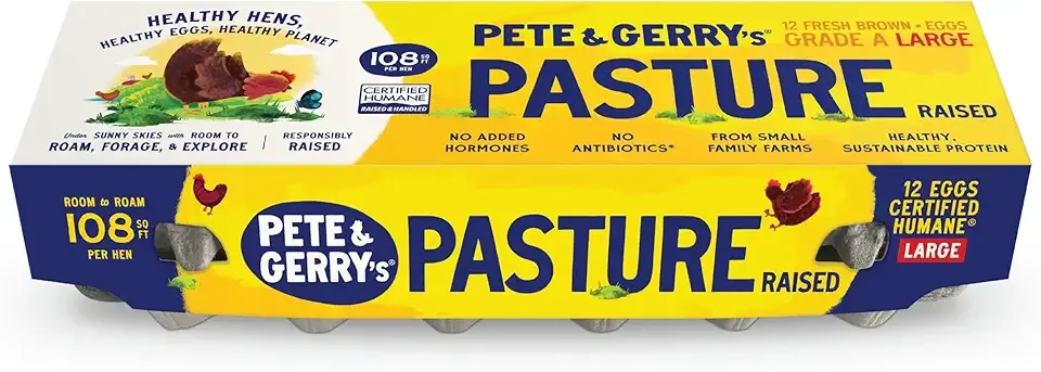 Pete & Gerrys Pasture-Raised Large 12 CT