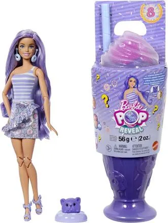 BARBIE® POP REVEAL POUPEE GOURMANDISE MAUVE