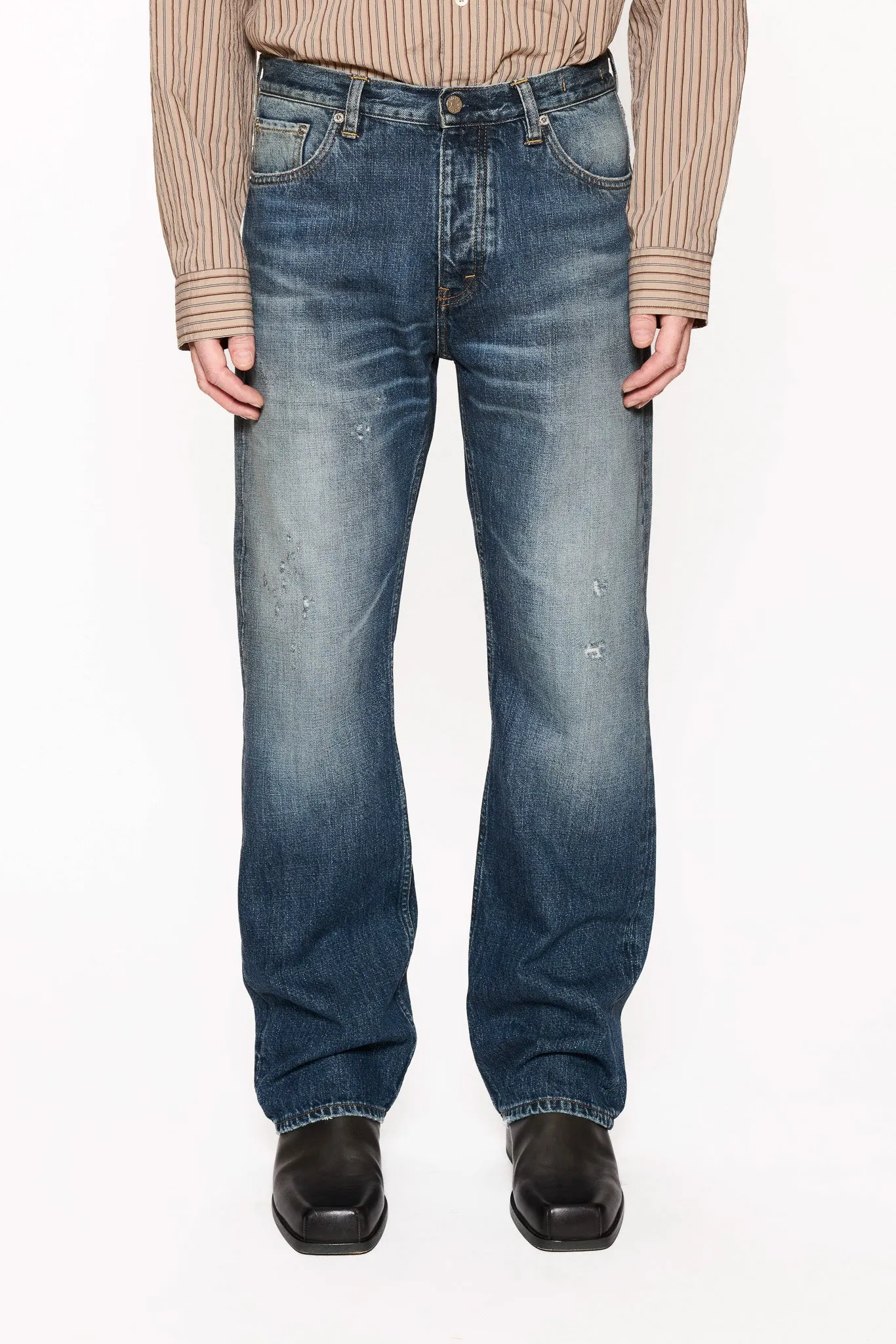 Relaxed Bootcut Jeans