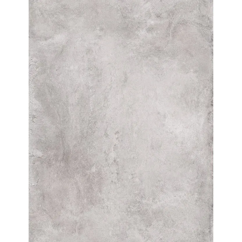 Piso vinílico SPC 4 mm Krater Silver gris interior 2.6 m2