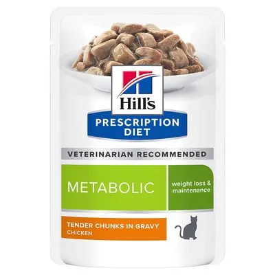 Hill's Prescription Diet pour chat : 24 x 85 g + 12 sachets offerts !