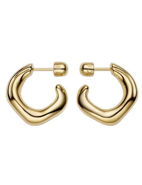 Anil Hoop Large Pair Gold