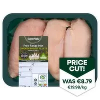 SuperValu Fresh Irish Free Range Chicken Breast Fillets (440 g)