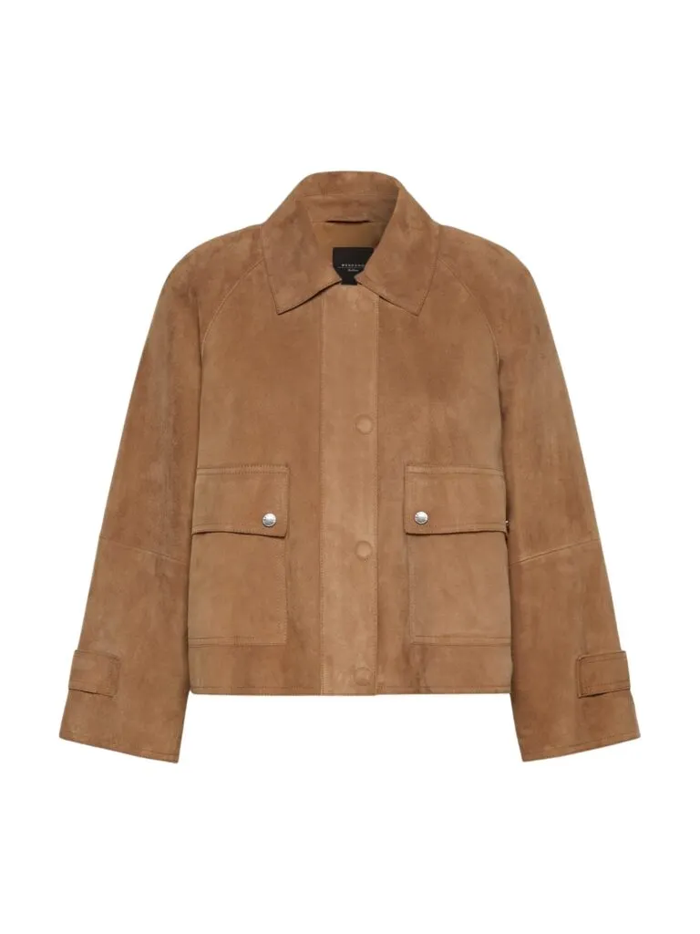 Soft Suede Jacket - Brun