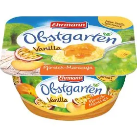 Obstgarten Fruchtquark Vanilla, Pfirsich-Maracuja