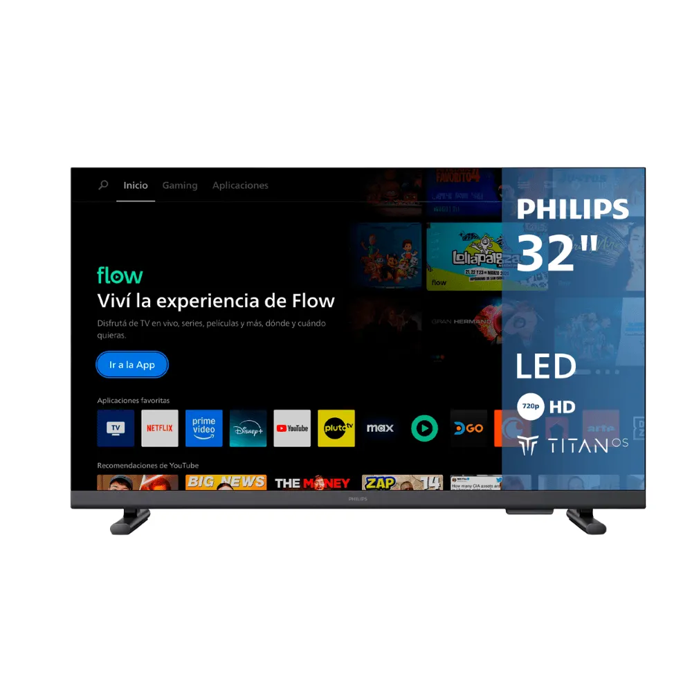 Smart TV Philips 32PHD6910/77 32" LED Full HD Titan OS