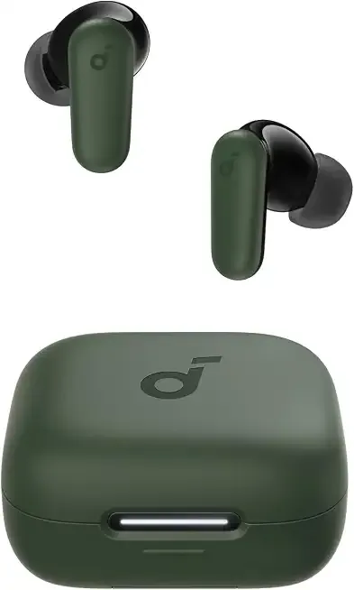 Soundcore P30i by Anker Noise Cancelling Earbuds, Hands-Free Viewing | Strong and Smart Noise Cancelling, Powerful Bass, 45H Playtime, 2-in-1 Case and Phone Stand, IP54, Bluetooth 5.4