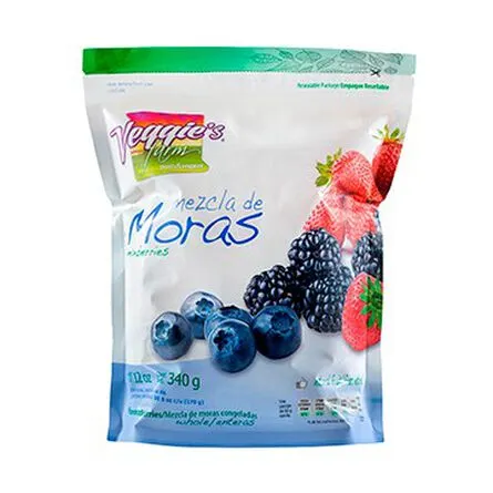 Mezcla de Moras Fruta Congelada 340 gr
