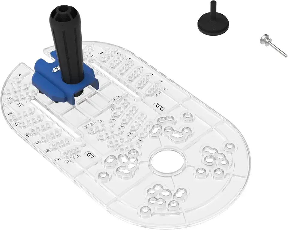 Kreg Trim Router Base Plate, Wood Router, Fits Most Trim Routers