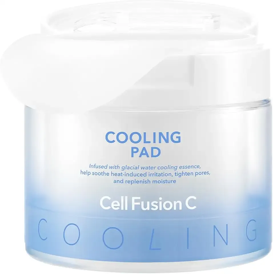 Cell Fusion C Post Alpha Cooling Pad – Hydrating & Cooling Korean Toner Pads | Panthenol & Glacier Water | Hydrating, Depuffing, Pore-Minimizing | 70 Pads / 6.08 fl.oz.