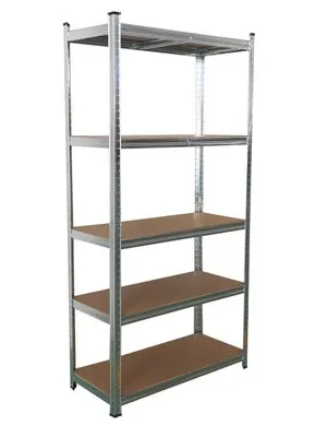Estantería metálica Galva 180x75x35 cm 5 estantes 175kg/balda