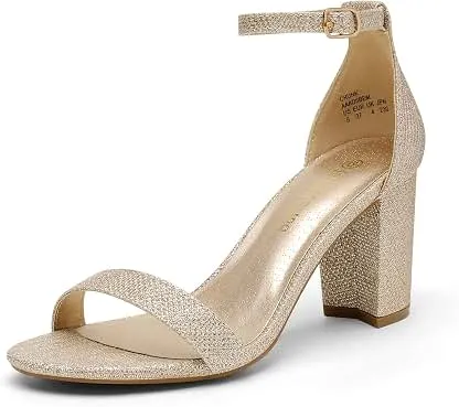 DREAM PAIRS Women's Comfort Block Heel Sandals |…