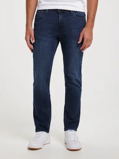 JACK AND JONES Clark Regular Straight Jean In Blue Denim