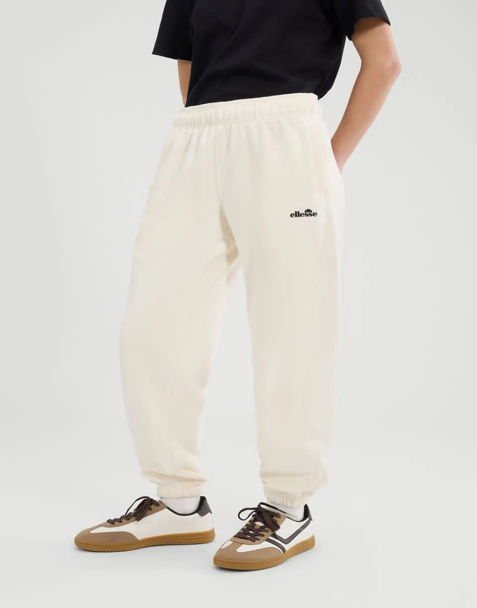 ellesse Lentella jogger in off white