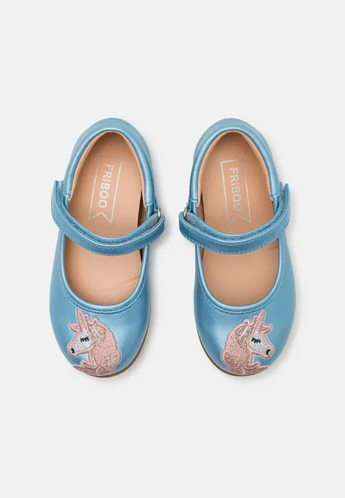 Ballerina med reim - blue