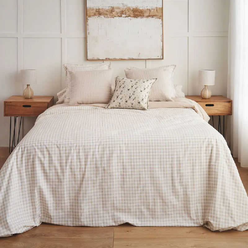 Juego funda nórdica 100% Algodón 3 piezas - Bora