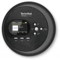 DigitRadio CD 2GO BT tragbarer MP3 CD-spieler mit Radio schwarz