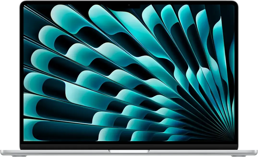 2025 MacBook Air 15-inch Laptop with M4 chip: Built for Apple Intelligence, 15.3-inch Liquid Retina Display, 16GB Unified Memory, 256GB SSD Storage, 12MP Center Stage Camera, Touch ID; Silver