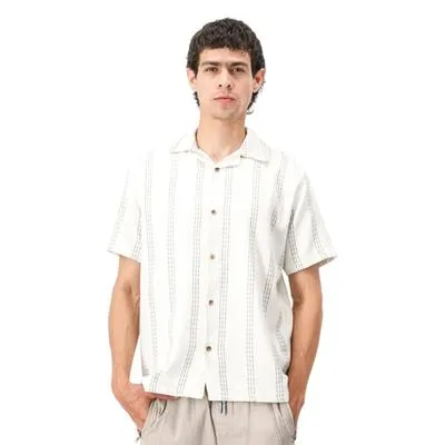 Camisa Hummo Hombre Diseño Líneas Punteadas