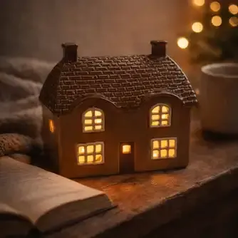 Arthouse Cotswold Candle Holder Gable Cottage