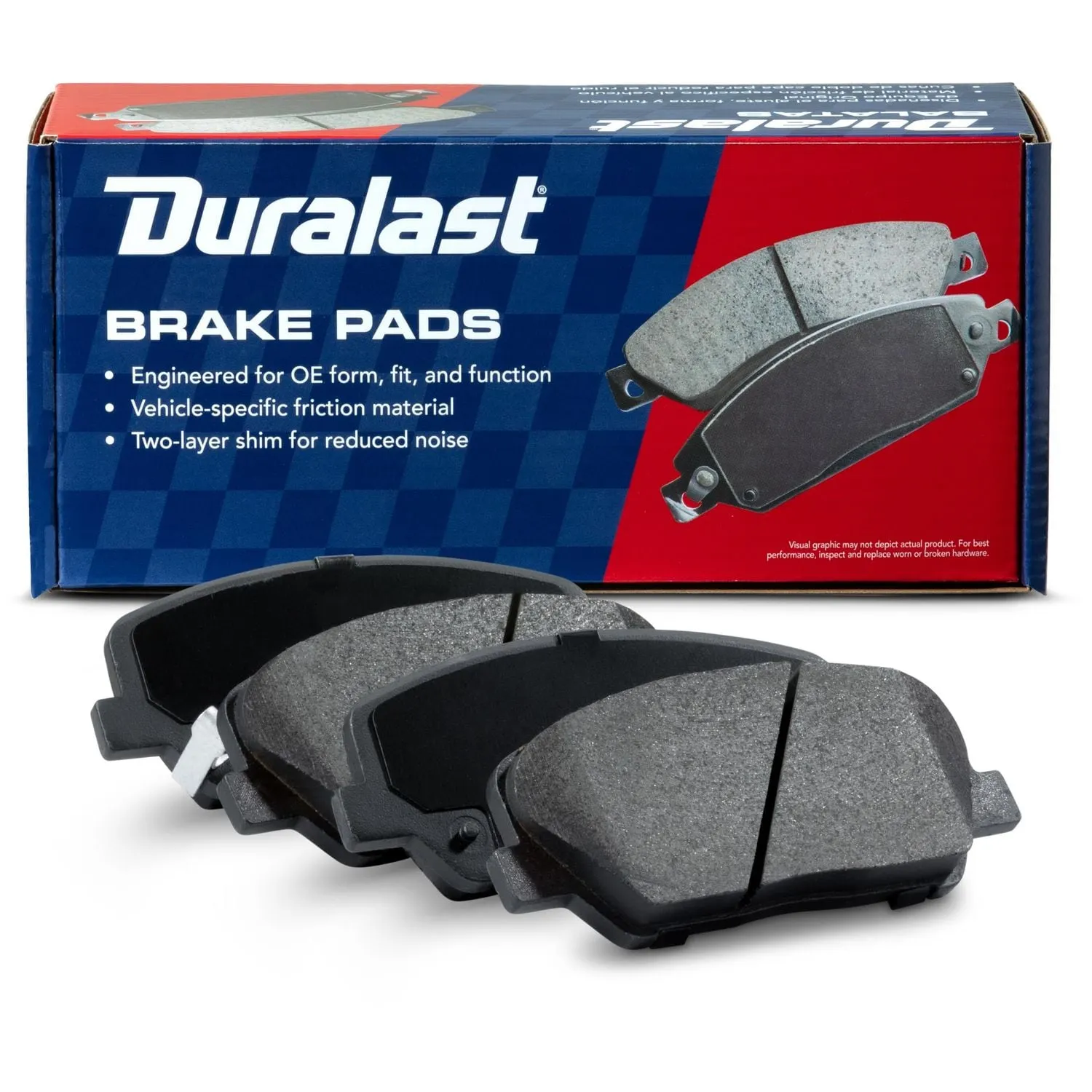 Duralast Ceramic Brake Pads MKD1413