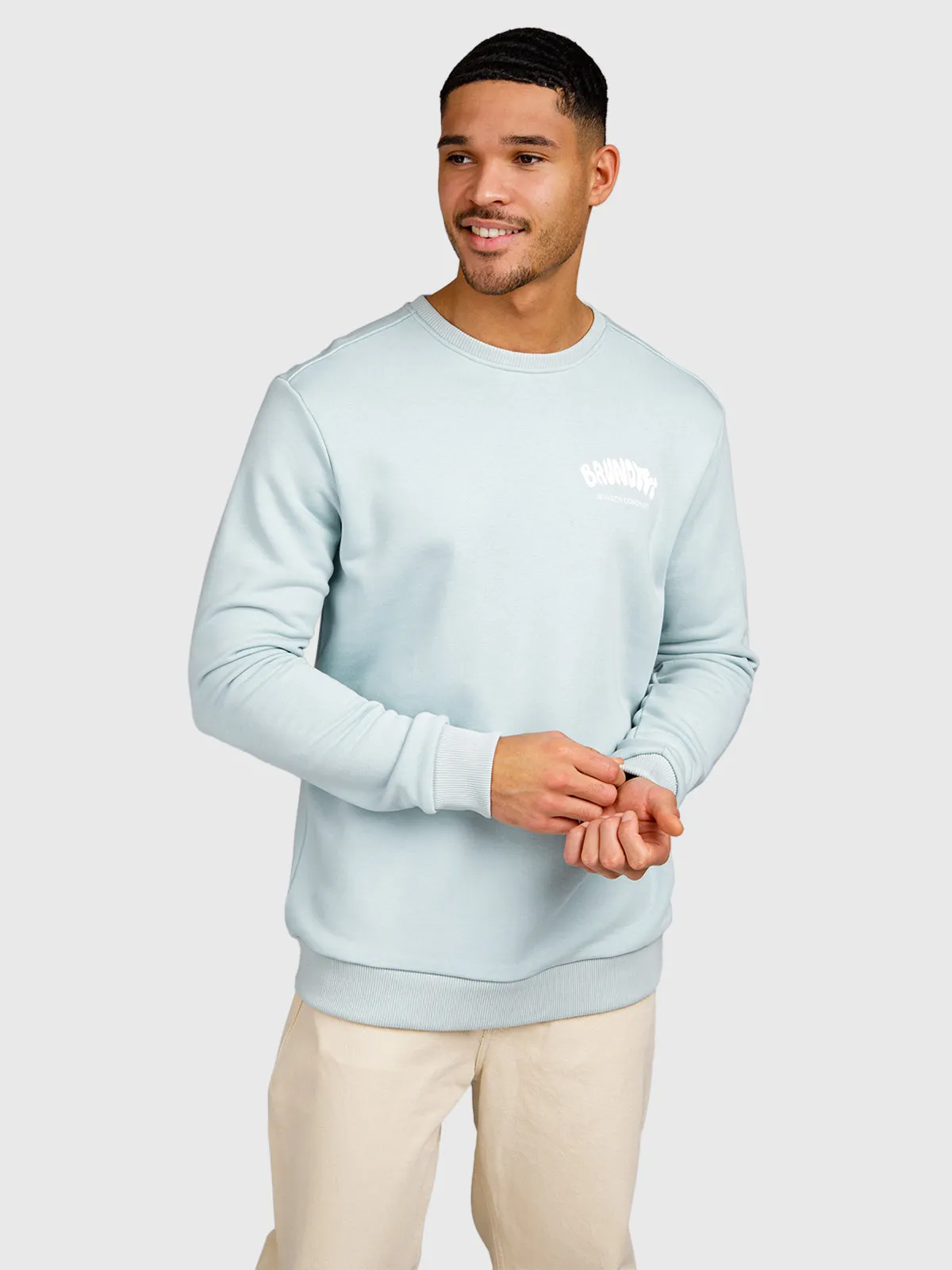 Bronson Men Sweater | Mist