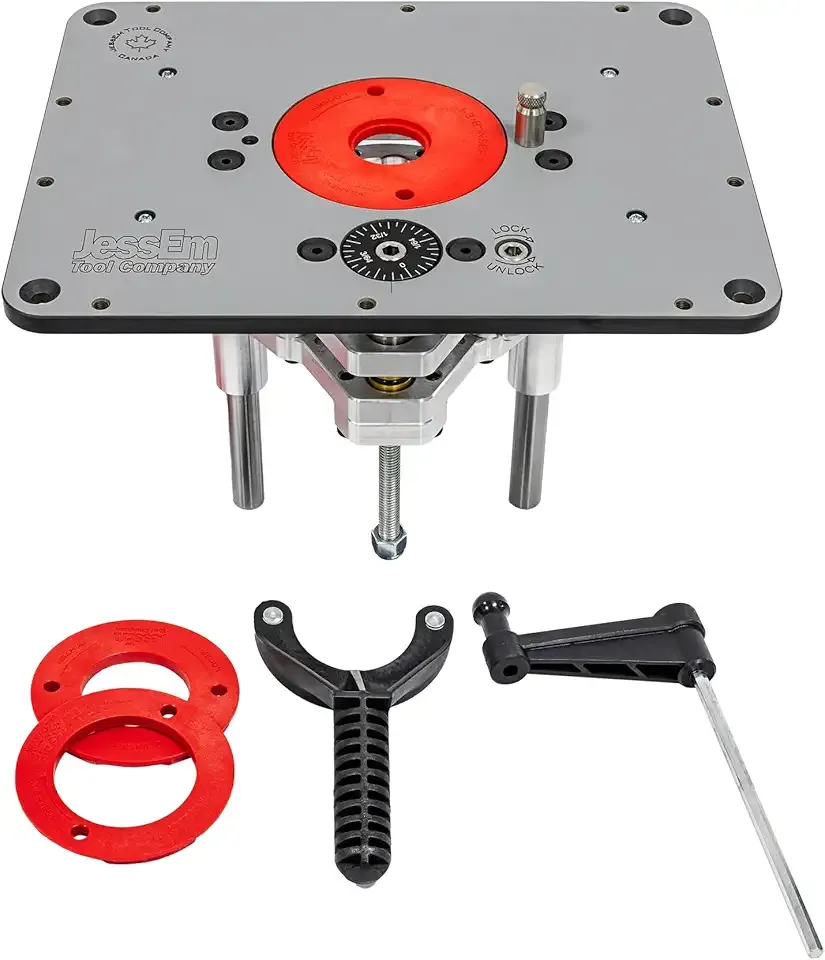 JessEm 02310 Rout-R-Lift II Router Lift For 3.5 Inch Diameter Motors