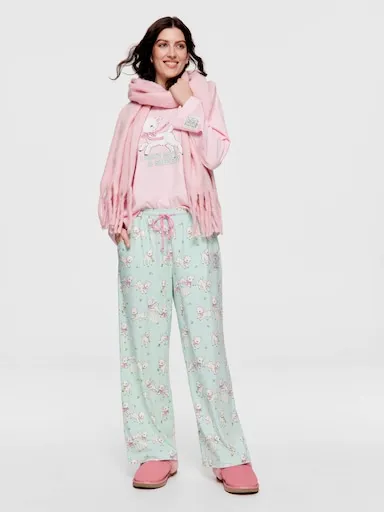 Don't Give A Sheep Straight Leg Pj Pant