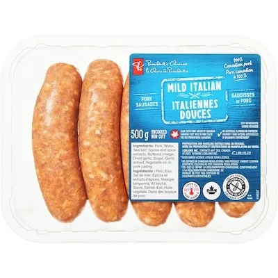 Mild Italian Pork Sausages
