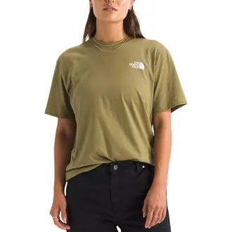 T-shirt à manches courtes Evolution avec logo carré NSE pour femme